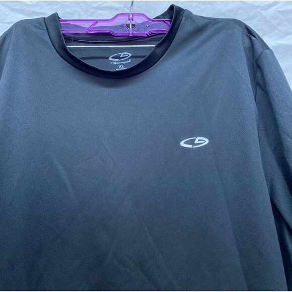 Champion Black Dri Fit Shirt Size XL - Picture 2 of 9